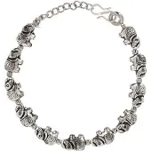 Usha Armband zilver