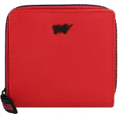 Braun Büffel Portemonnee 'Capri' rood / zwart
