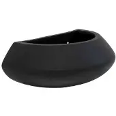 Pottery Pots - Plantenbak Hangend Mini Tara Wally XS - L17cm x W30cm x H12cm - Indoor en Outdoor - Black