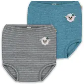 Normani Onderbroek 'Tokoroa' blauw / grijs / wit