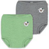 Normani Onderbroek 'Tokoroa' grijs / groen / wit
