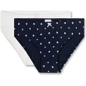 Sanetta Onderbroek nachtblauw / pink / wit