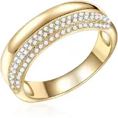 Rafaela Donata Ring goud / transparant