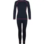 TROLLKIDS - Girl's Merino Baselayer Set - Merino-ondergoed 104, blauw