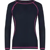 TROLLKIDS - Girl's Merino Baselayer Set - Merino-ondergoed 140, blauw