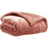 Vivaraise Dekbedovertrek Michka in terracotta polyester - 240 x 220 cm