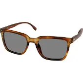 Vista Bonita CUBO XL – Zonneleesbril UV400 – Sterkte +2.00 – Kleur Amber Dawn – Unisex model - Breed montuur – Rechthoekige pasvorm – Flexveren - Inclusief etui en doekje