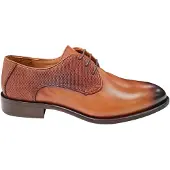 Melik Ranzek One Cognac Leer Nette veterschoenen | Maat 42