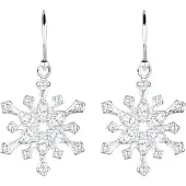 Elli Oorbellen 'Schneeflocke' zilver