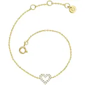 Glanzstücke Armband goudgeel