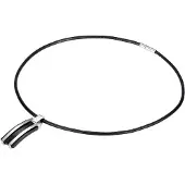 True Rebels Ketting zwart / zilver