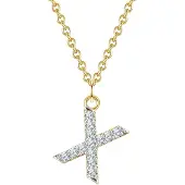 Glanzstücke Ketting goud / transparant