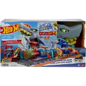 Hot Wheels City Haaienaanval in de autowasserette - Met kleurverrassing