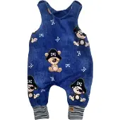 Land-Juwelen Rompertje/body navy / cappuccino / zwart / wit