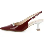 Evita Slingpumps 'PERLA' donkerrood