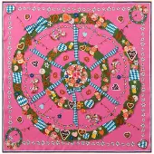 Codello Doek gemengde kleuren / pink