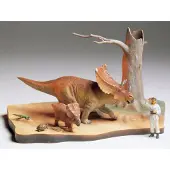 Tamiya Modelbouwpakket Diorama - 60101 Chasmosaurus - Diorama Set Series No.1 Plastic - 1:35 - Modelbouw