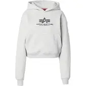 Alpha industries Sweatshirt antraciet / lichtgrijs