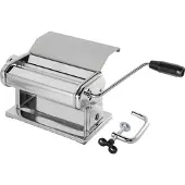 Marcato Made in Italy Atlas 180 Slide Handmatige Pastamachine Chroomstaal. Goed voor pastabrood en taartdecoratie