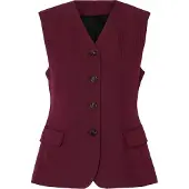 Selected Gilet 'SLFFEDORA' aubergine