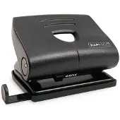 Rapesco Germ-Savvy 2 Gaten Perforator Kunststof, metaal 22 Vellen 820-P Zwart