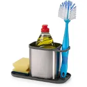 Joseph Joseph - Keukencaddy met Sponshouder RVS - Roestvast Staal - Grijs