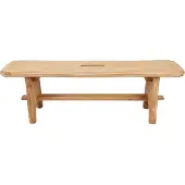 Decostar Countryfield Plateau rh Timme L bruin-L58B16H18CM