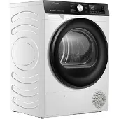 Hisense 3S Serie DH3S802BW3 - Wasdroger met Energielabel C - Warmtepompdroger - 8kg - ConnectLife - Trommelverlichting - AutoDry - Allergy Care