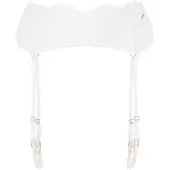 Hunkemoller Jarretels 'Tiah' wit