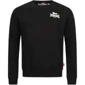 Lonsdale Sweatshirt 'Longridge' zwart / wit