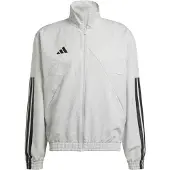 Adidas Sportjas 'TIRO' lichtgrijs / zwart