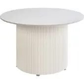 Beliani LEONA - Salontafel - Lichtbeige - Gesinterde steen
