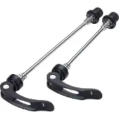 BBB Cycling Quick Release Set WheelBlock - Lichtgewicht Snelspanners Fiets - Voor- en Achterwiel - Aluminium - 100mm 135mm - BQR-01