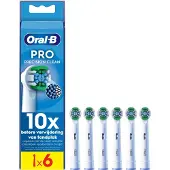 Oral-B Opzetborstel Precisionclean 6pcs Wit