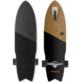 Streetsurfing Street Surfing - 36 Surfskate Shark Attack Koa - Zwart - 91cm