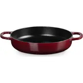 Le Creuset Hapjespan Twee handgrepen 'Garnet' Ø28cm / 3.2L