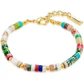 Yokoamii Armband goudgeel / gemengde kleuren