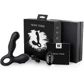 Nomi Tang Zwarte Siliconen Spotty 2 Remote Controlled Vibrator voor Mannen van Nomi Tang