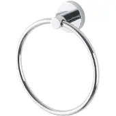 Eastbrook Genoa messing handdoekring chroom