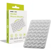 Mobile Origin Sticker Telefoonhouder O1, Transparant Wit