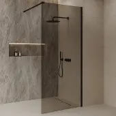 Best design Inloopdouche best-design dalis 80x200 cm nero mocha