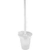 Eastbrook Asti messing toiletborstelhouder wit mat