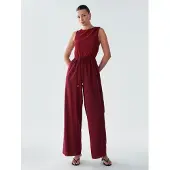 BWLDR Jumpsuit 'Paige' rood