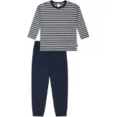 Schiesser Nachtkledij ' Nightwear 1 ' donkerblauw