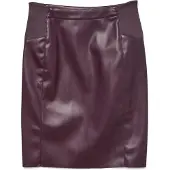 Vero Moda - VMBUTTERSIA HW COATED SKIRT NOOS - Dames - Rokken