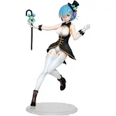 Taito Betreft: Re:Zero Precious PVC-beeldje, Rem, Magier-versie, herziene editie, 23 cm