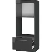 Vicco Fame-Line Magnetronkast – 60 cm open Antraciet Hoogglans