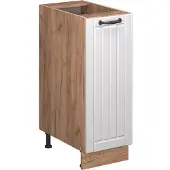 Vicco Fame-Line Apotheekkast – 30 cm, WB Antraciet Wit Landhuis