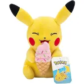 Jazwares Pokémon Plush Pikachu with Ice Cream 20 cm