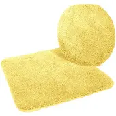 Kinzler Badmat Chaozhou Baddeken, effen kleuren, zacht, verkrijgbaar als rechthoekig, rond & set